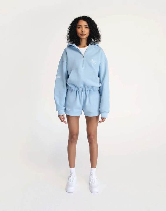 Girls Crew loungewear set in blue