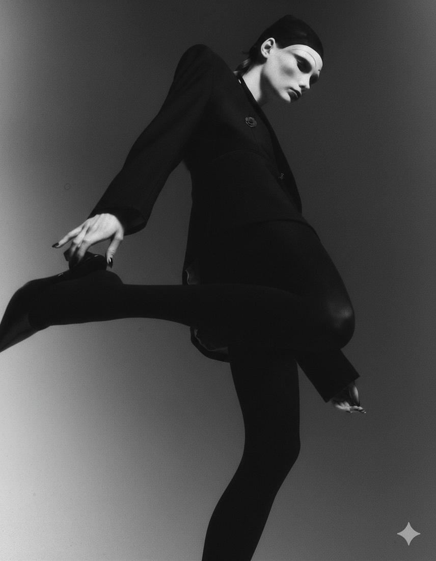 Editorial studio portrait