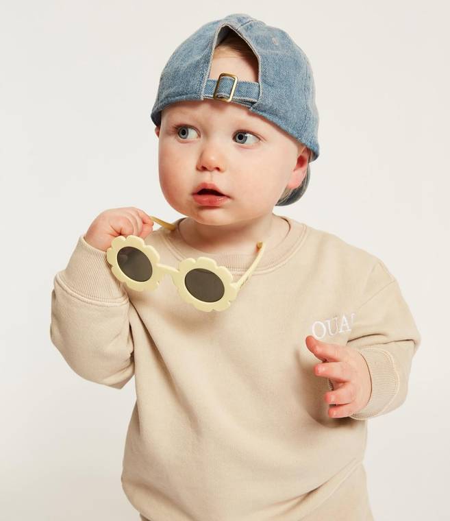 Childrenswear in OUAI branded fleece
